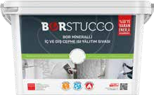 BORSTUCCO thermal insulation stucco container